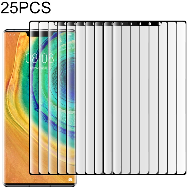 25 PCS Full Cover Screen Curved Protector Tempered Glass Film for Huawei Mate 30 Pro-Reluova