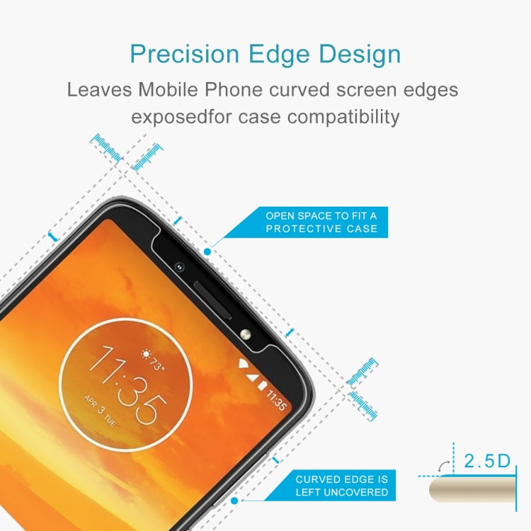 0.26mm 9H 2.5D Tempered Glass Film for Motorola Moto E5 Plus