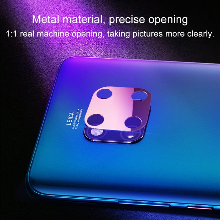 2 PCS 10D Full Coverage Mobile Phone Metal Rear Camera Lens Protection Ring Cover for Huawei Mate 20 Pro-Reluova