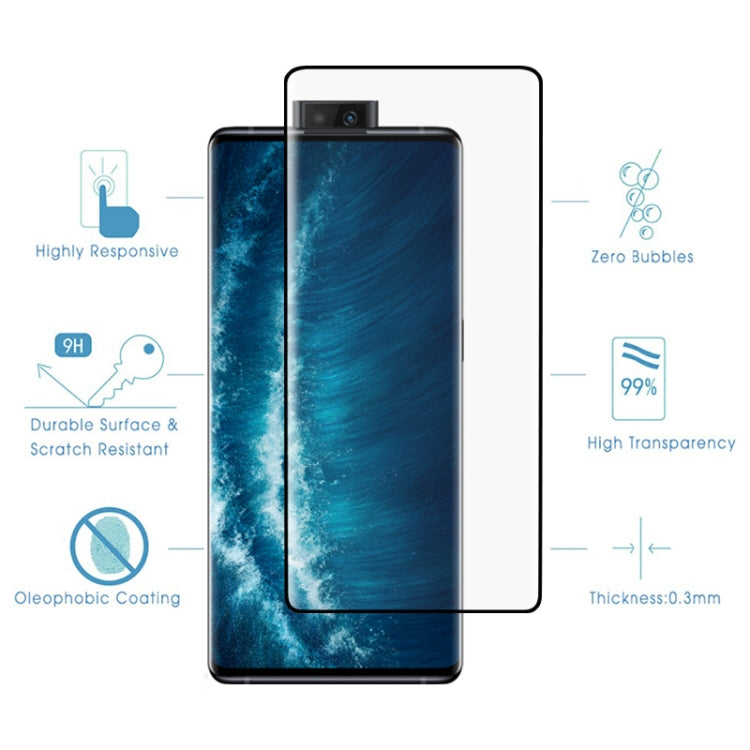 25 PCS For Vivo NEX 3S 5G 9H HD 3D Curved Edge Tempered Glass Film (Transparent)