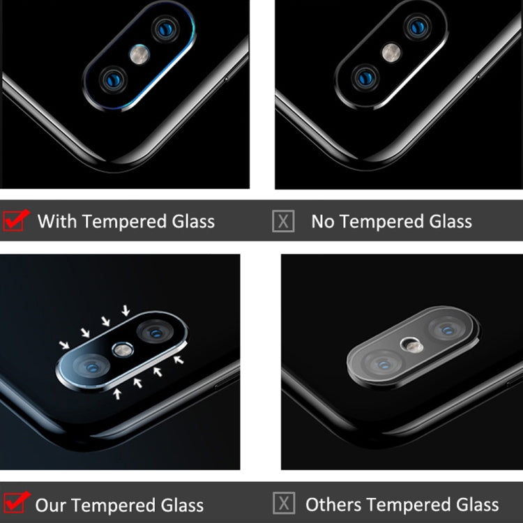 10 PCS For Xiaomi Black Shark 2.5D Transparent Rear Camera Lens Protector Tempered Glass Film