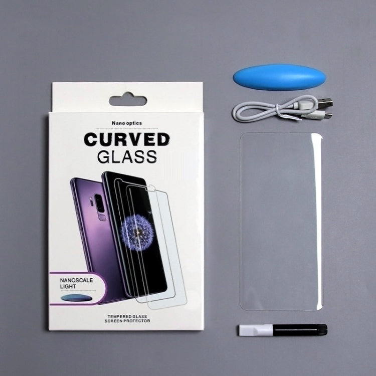 UV Liquid Curved Full Glue Tempered Glass for OnePlus 7 Pro My Store