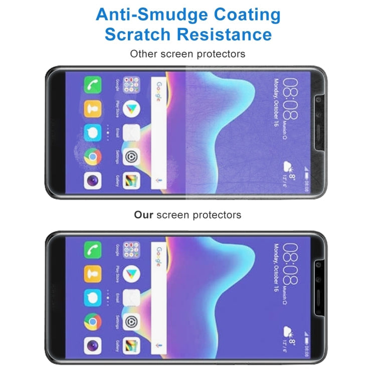 0.26mm 9H 2.5D Tempered Glass Film for Huawei Y9 (2018)