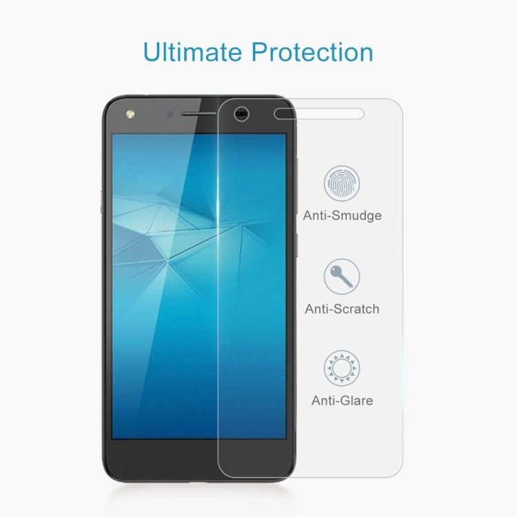 0.26mm 9H 2.5D Tempered Glass Film for Huawei Honor 5