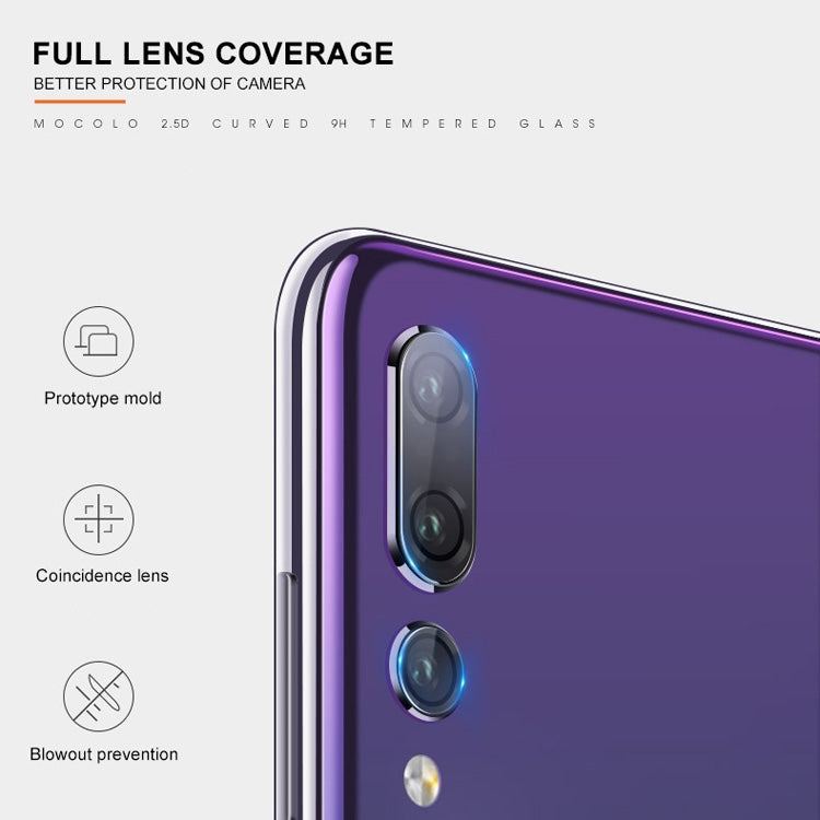 mocolo 0.15mm 9H 2.5D Round Edge Rear Camera Lens Tempered Glass Film for Huawei P20 Pro My Store