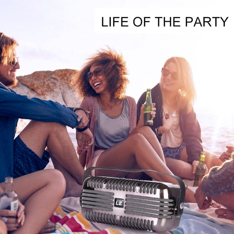 LZ E27 DC 5V Portable Wireless Speaker with Hands-free Calling, Support USB & TF Card & 3.5mm Aux