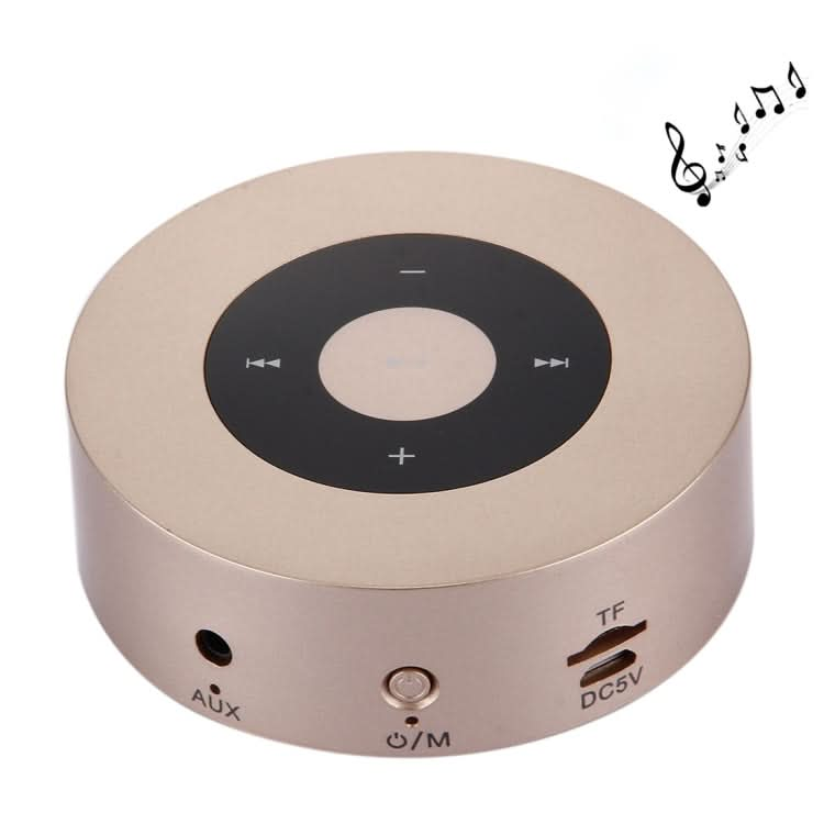 A8 Portable Stereo Bluetooth Speaker Built-in MIC, Support Hands-free Calls / TF Card / AUX IN