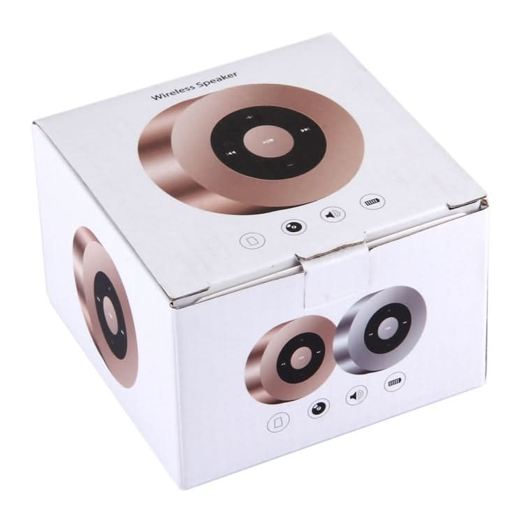 A8 Portable Stereo Bluetooth Speaker Built-in MIC, Support Hands-free Calls / TF Card / AUX IN