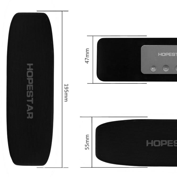 HOPESTAR H11 Mini Portable Rabbit Wireless Bluetooth Speaker, Built-in Mic, Support AUX / Hand Free Call / FM / TF