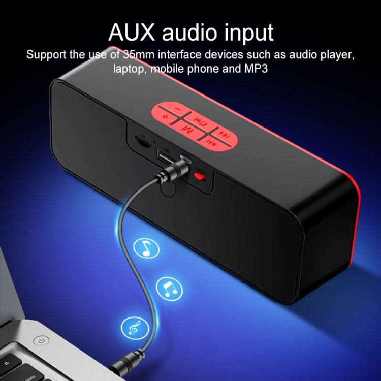 Support Handfree Call & TF Card & U-disk & AUX Audio & FM Function