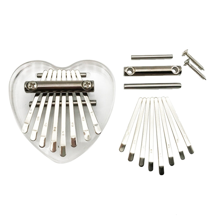 2 PCS 8 Tone Thumb Piano Keys Kalimba Pick Accessories Kit-Reluova