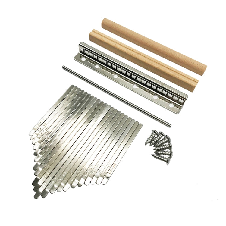 21 Tone Thumb Piano Keys Kalimba Pick Accessories Kit Reluova