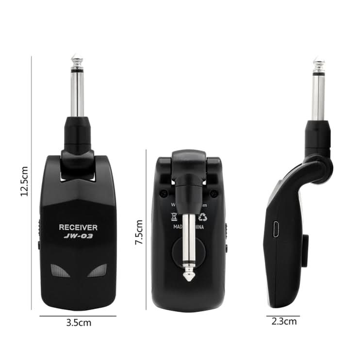 JOYO JW-03 2.4G Digital Electric Guitar Transmitter Wireless Transmission Receiver Reluova