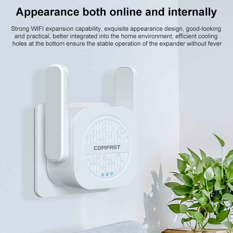 COMFAST CF-WR765AC 1200Mbps Dual Band Wireless Repeater Amplifier with External Antenna My Store