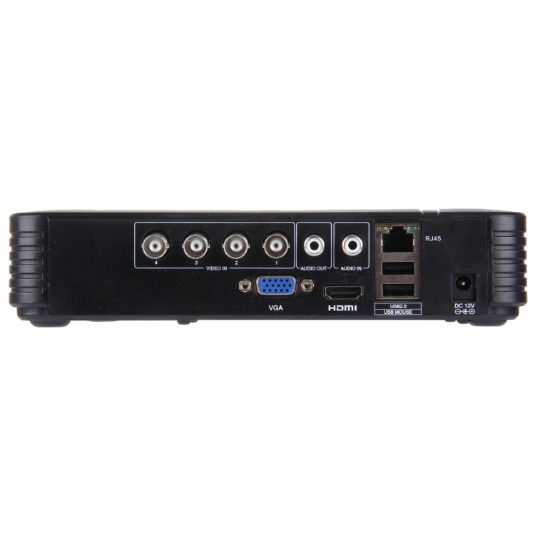 A4B6 4Ch Bullet IP Camera NVR Kit, Support Night Vision / Motion Detection, IR Distance: 15m