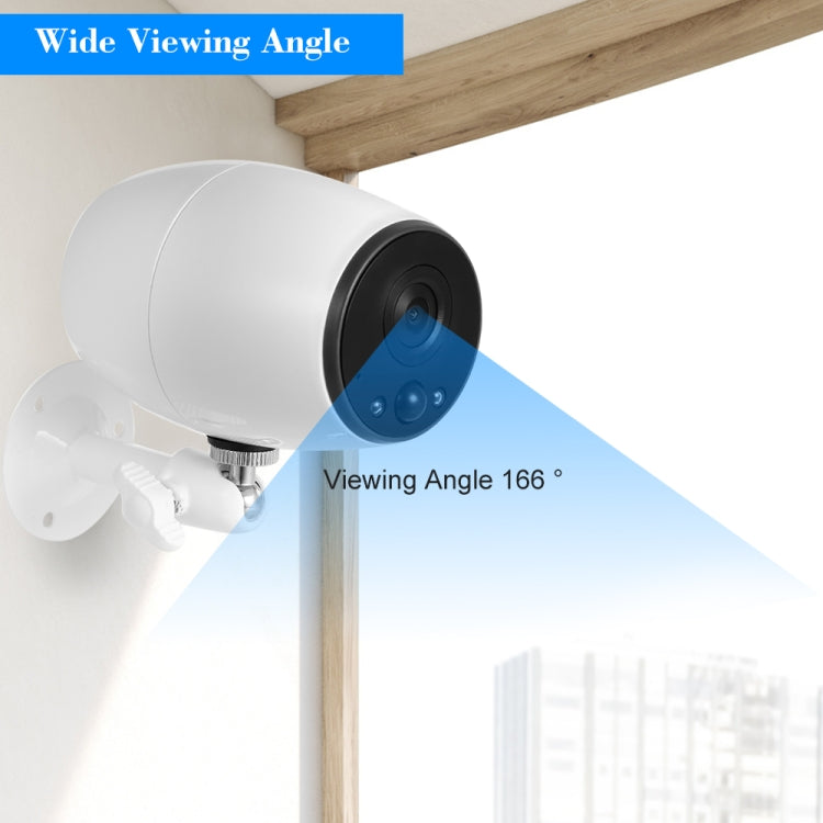 VESAFE VS-DC01 Security HD 720P Two-Way Audio Wireless Wifi IP Camera, Support Night Vision & PIR Detection & TF Card, IP54 Waterproof Reluova