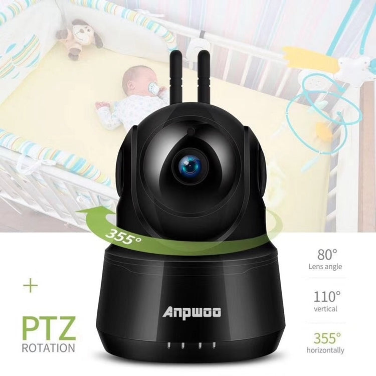 Anpwoo Guardian 2.0MP 1080P 1/3 inch CMOS HD WiFi IP Camera, Support Motion Detection / Night Vision