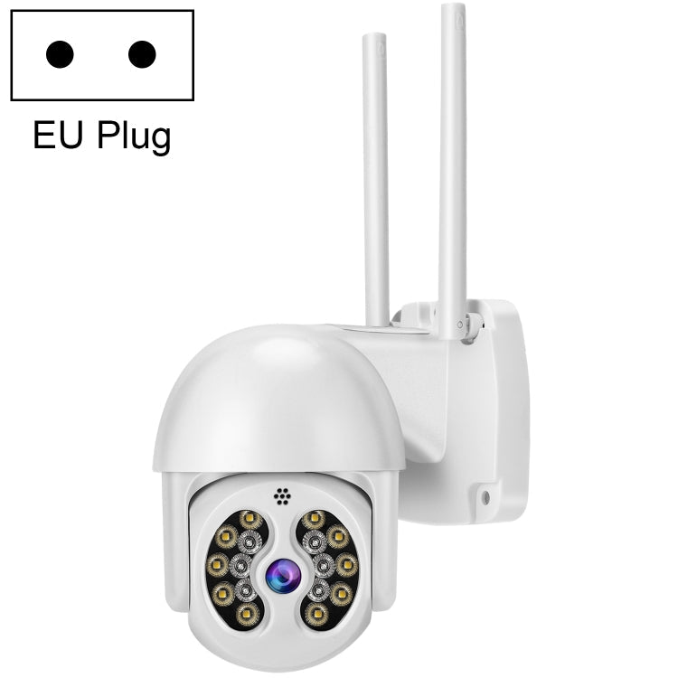 Tuya QX56 3.0 Million Pixels IP66 Waterproof 2.4G Wireless IP Camera, Support Motion Detection & Two-way Audio & Full Color Night Vision & TF Card, AU Plug Reluova