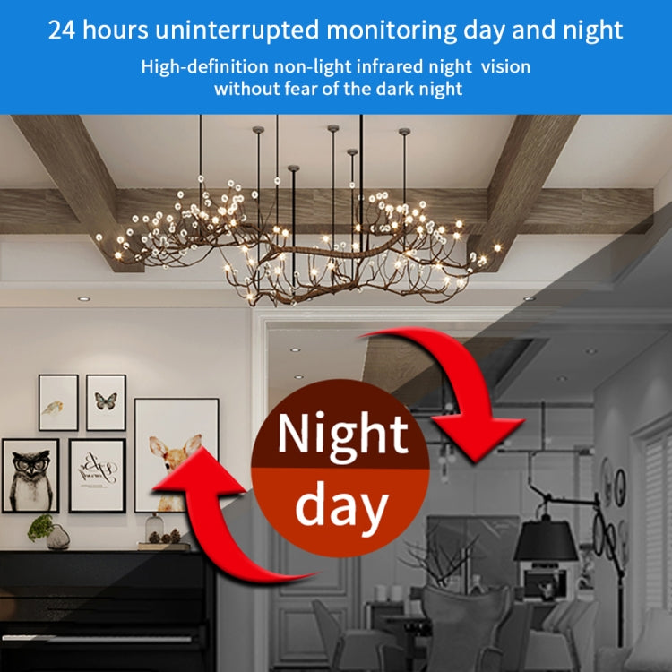 X6D 720P Wireless Home Mini Surveillance Camera, Support Infrared Night Vision & Motion Detection & TF Card Reluova