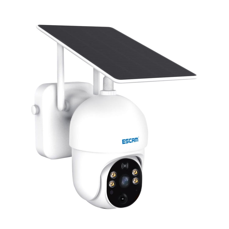 ESCAM QF255 2.0 Million Pixels 1080P HD WiFi Solar Camera, Support Two-way Voice & PIR Motion Detection & Night Vision & TF Card