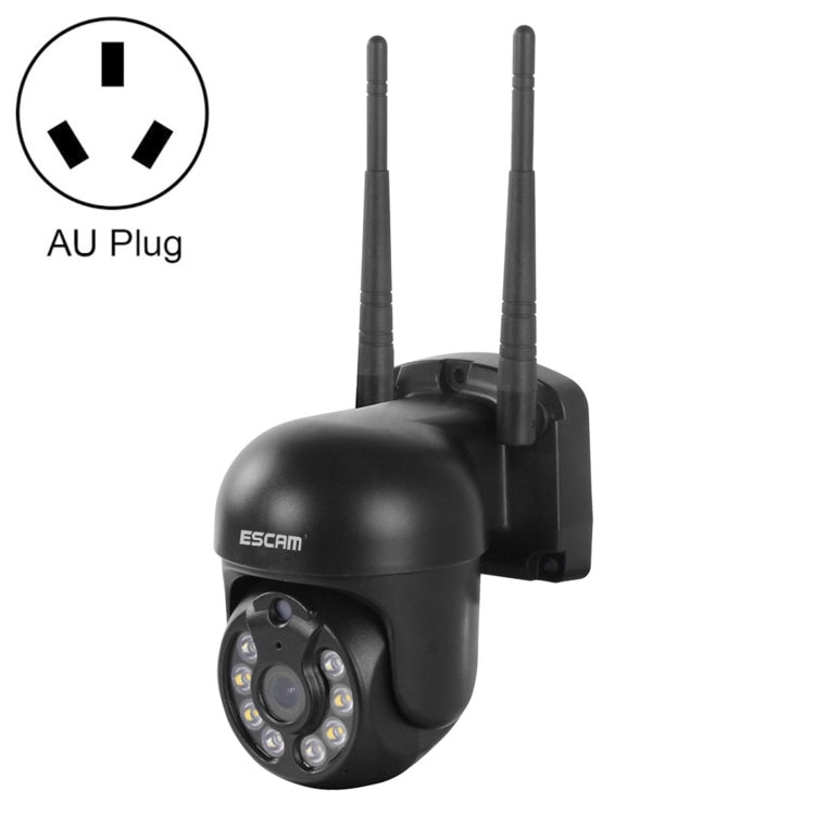 ESCAM WNK610 3.0 Million Pixels Wireless Dome IP Camera, Support Motion Detection & Two-way Audio & Full-color Night Vision & TF Card, EU Plug Reluova