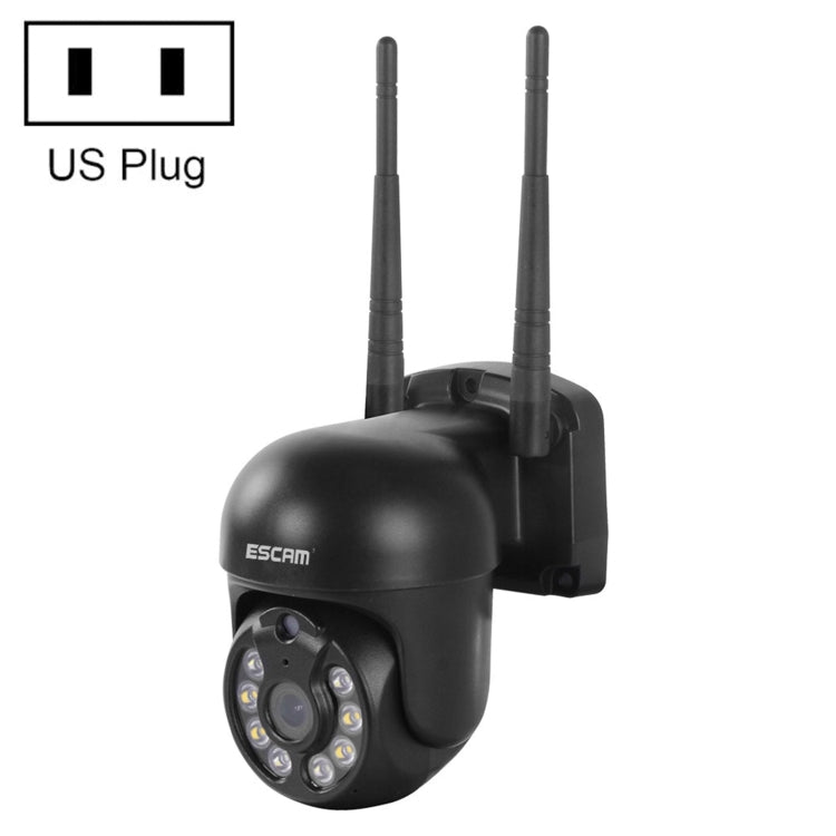 ESCAM WNK610 3.0 Million Pixels Wireless Dome IP Camera, Support Motion Detection & Two-way Audio & Full-color Night Vision & TF Card, EU Plug Reluova