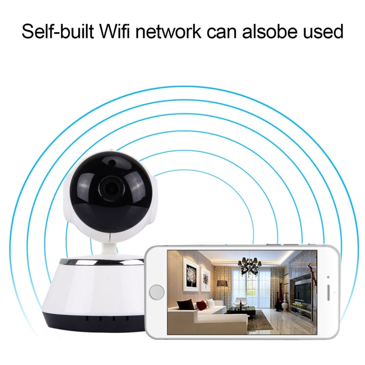 V380 HD 1280 x 720P 1.0MP 360 Degrees Rotatable IP Camera Wireless WiFi Smart Security Camera, Support TF Card, Two-way Voice