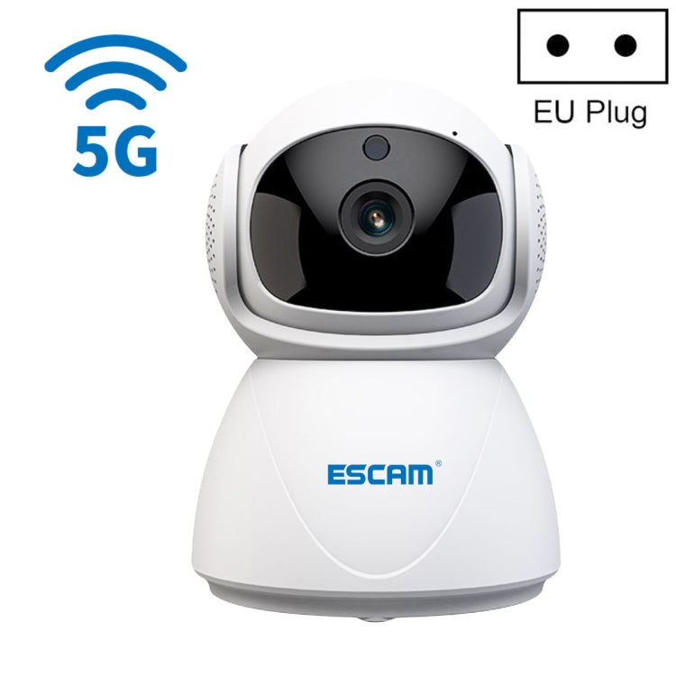 ESCAM PT201 HD 1080P Dual-band WiFi IP Camera, Support Night Vision / Motion Detection / Auto Tracking / TF Card / Two-way Audio, EU Plug Reluova