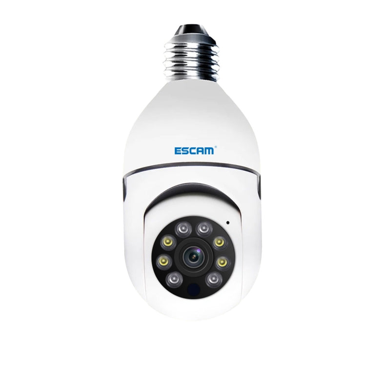 ESCAM PT208 1080P HD Light Bulb WiFi Camera, Support Motion Detection, Two-way Audio, Night Vision, TF Card Reluova