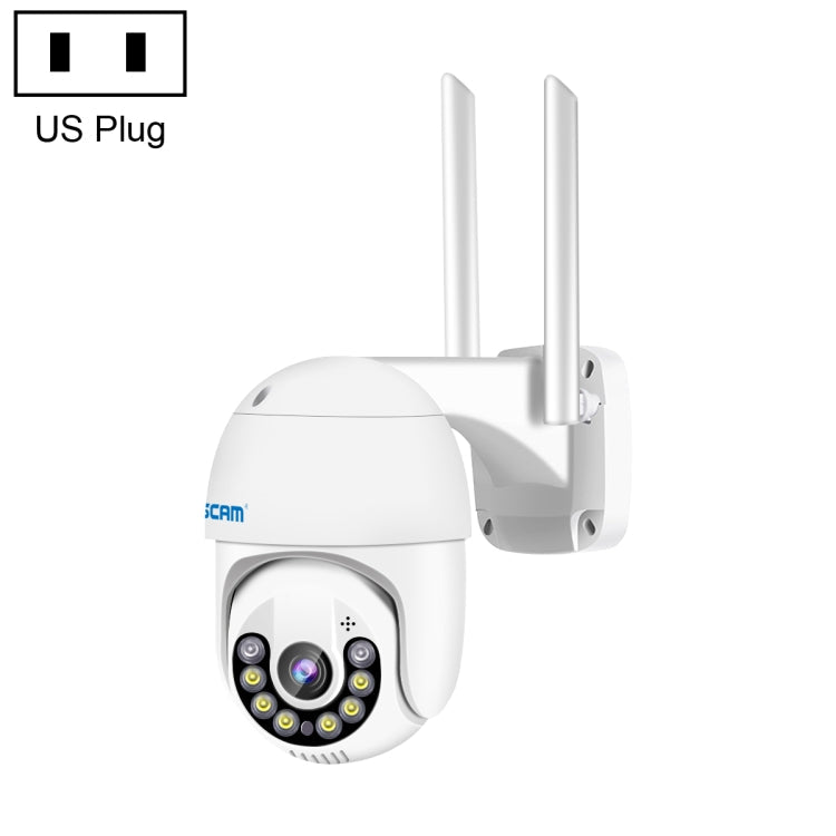 ESCAM QF800 H.265X 8MP AI Humanoid Detection Auto Tracking Waterproof WiFi IP Camera,US Plug