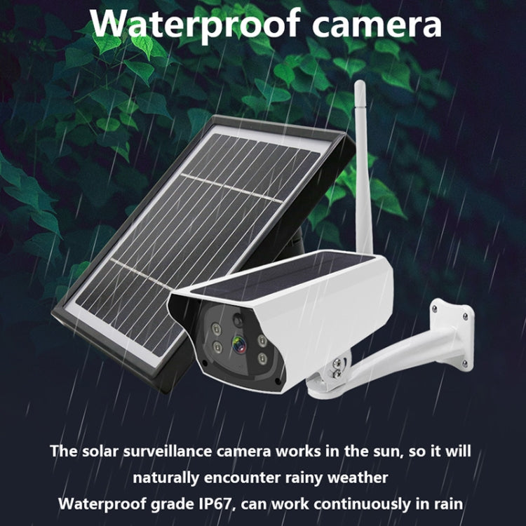 VESAFE Y4P Outdoor HD 1080P Solar Power Security IP Camera, Support Motion Detection & PIR Wake up, IP66 Waterproof