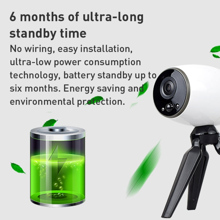 GH3 WiFi Smart Surveillance Camera with Tripod, Support Night Vision / Two-way Audio Reluova