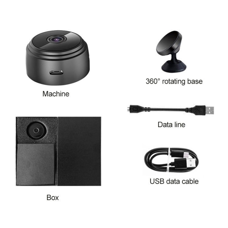 A9 1080P WiFi Wireless Network Camera Wide-angle Recorder-Reluova