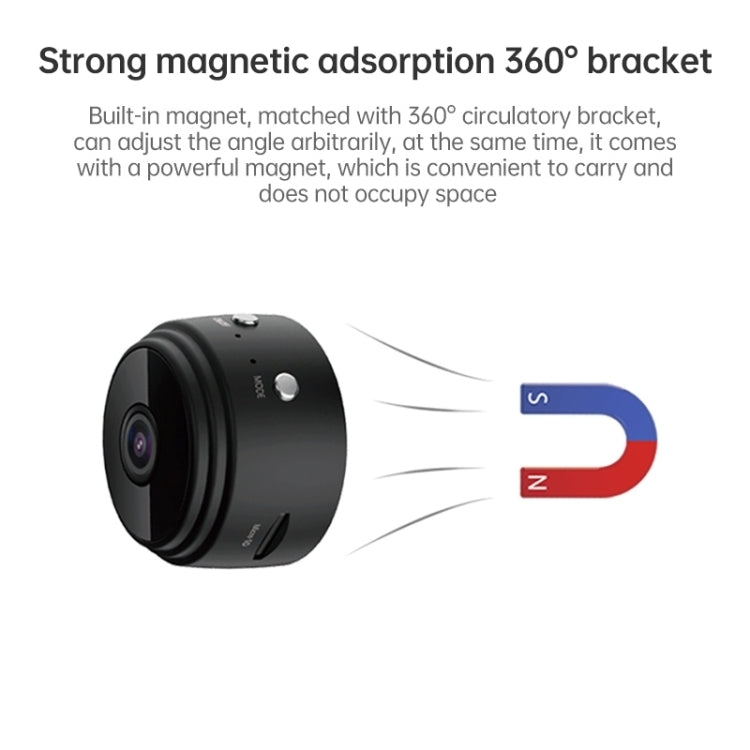 A9 1080P WiFi Wireless Network Camera Wide-angle Recorder