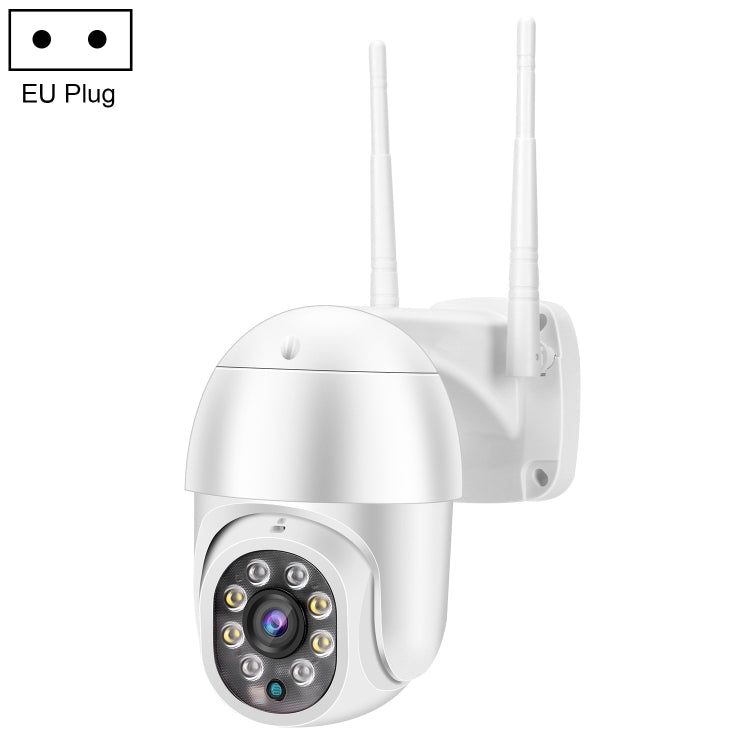 QX43-2 1080P 2.0MP Lens IP66 Waterproof PTZ Rotating WIFI Camera, Support Infrared Night Vision & Two-way Voice Intercom & Motion Detection & 128GB TF Card, AU Plug Reluova