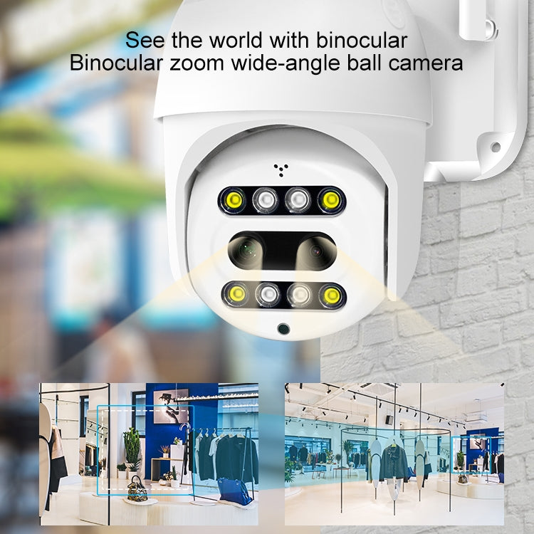 QX48 Pixels 1080P HD Wireless IP Camera, Support Motion Detection & Infrared Night Vision & TF Card