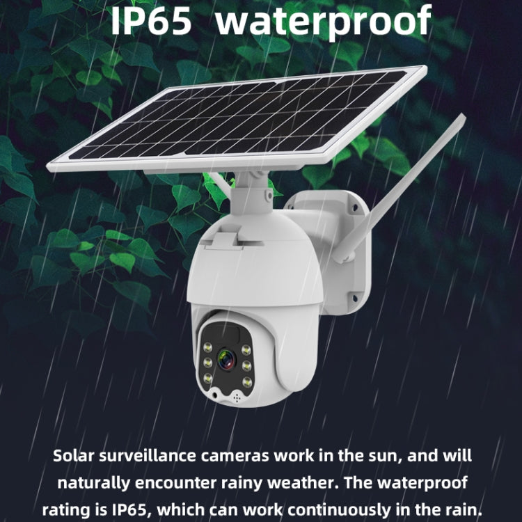 T21 1080P HD Solar Wireless IP Camera, Support Motion Detection & Infrared Night Vision & TF Card