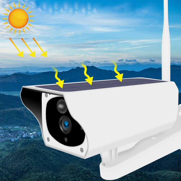 T1-2 2 Megapixel WiFi Version IP67 Waterproof Solar HD Monitor Camera without Battery & Memory, Support Infrared Night Vision & Motion Detection / Alarm & Voice Intercom & Mobile Surveillance Reluova