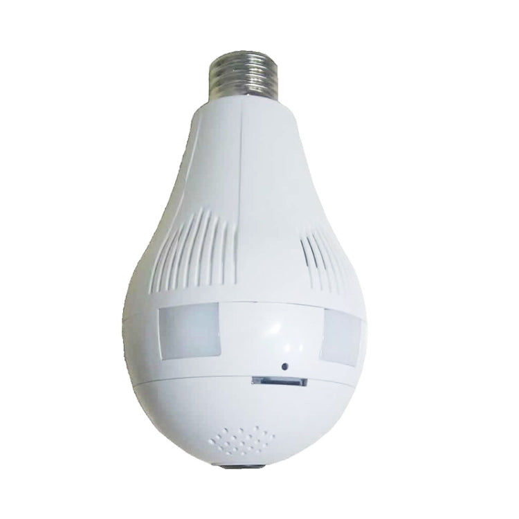 DTS-T3 1.44mm Lens 1.3 Megapixel 360 Degree Light Bulb Infrared IP Camera, Support Motion Detection & E-mail Alarm & TF Card & APP Push, IR Distance: 10m Reluova