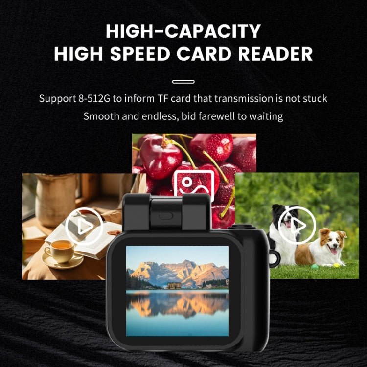 Y3000 Mini Camera 1080P HD Digital Camera with Screen Portable Retro Travel Vlog Student Small Camcorder