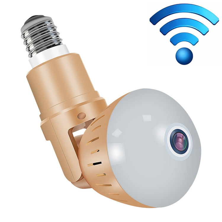 DP3 1.3 Megapixel Panoramic Universal Light Bulb Camera Mobile Phone Remote Installation Home Network HD Monitoring Reluova