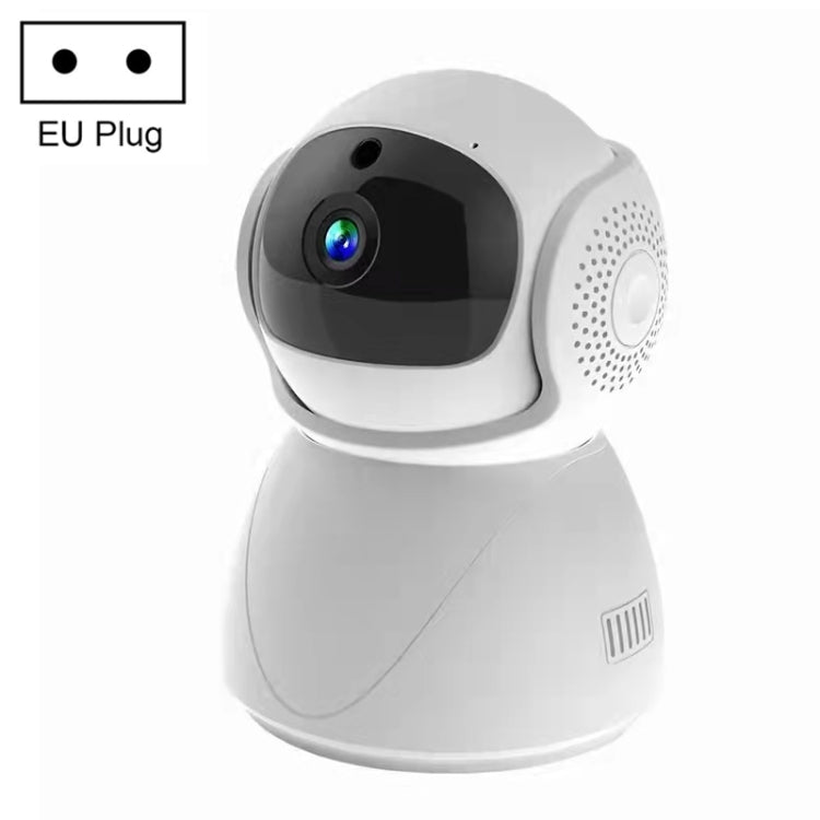 ZAS-5G01 1080P Home 5G WiFi Dual-band Panoramic Camera, Support IR Night Vision & TF Card Slot & AP Hot Spot & Designated Alarm Area, UK Plug