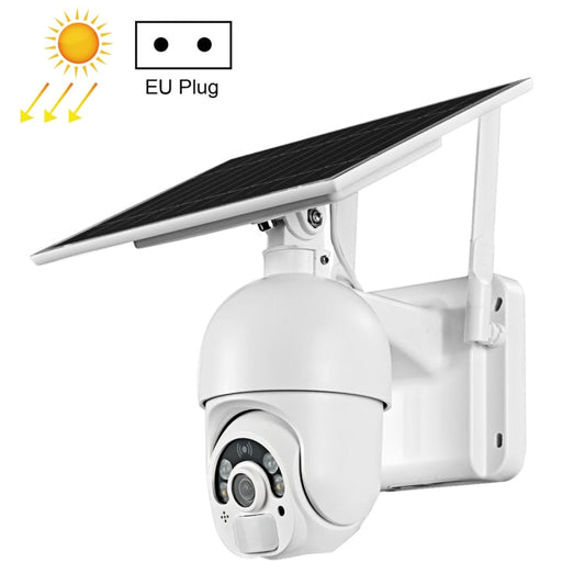 T22 1080P Full HD Solar Powered 4G Network EU Version Camera, Support PIR Alarm, Night Vision, Two Way Audio, TF Card