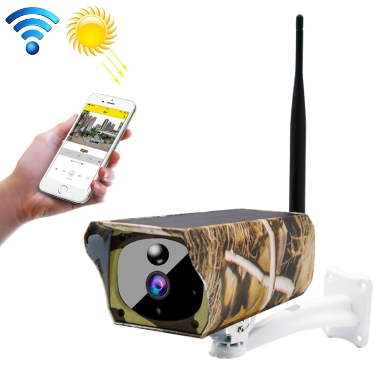 VESAFE VS-Y4 Maple Leaf Pattern 1080P HD Battery Solar WiFi IP Camera, Support PIR Motion Detection & Infrared Night Vision & TF Card(64GB Max) Reluova