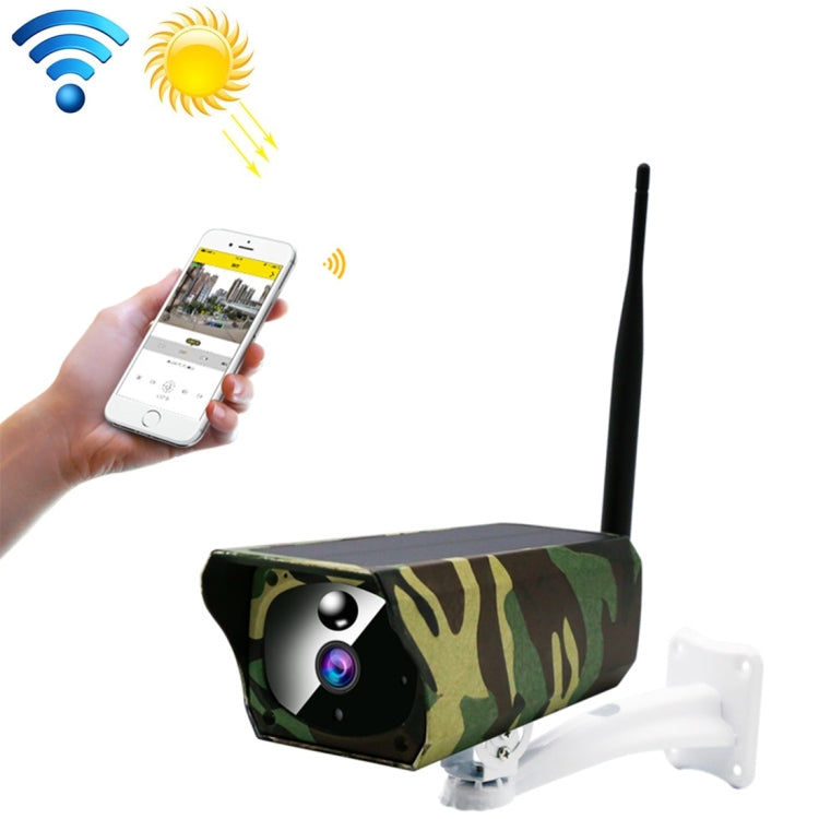 VESAFE VS-Y4 1080P HD Battery Solar WiFi IP Camera, Support PIR Motion Detection & Infrared Night Vision & TF Card(64GB Max)