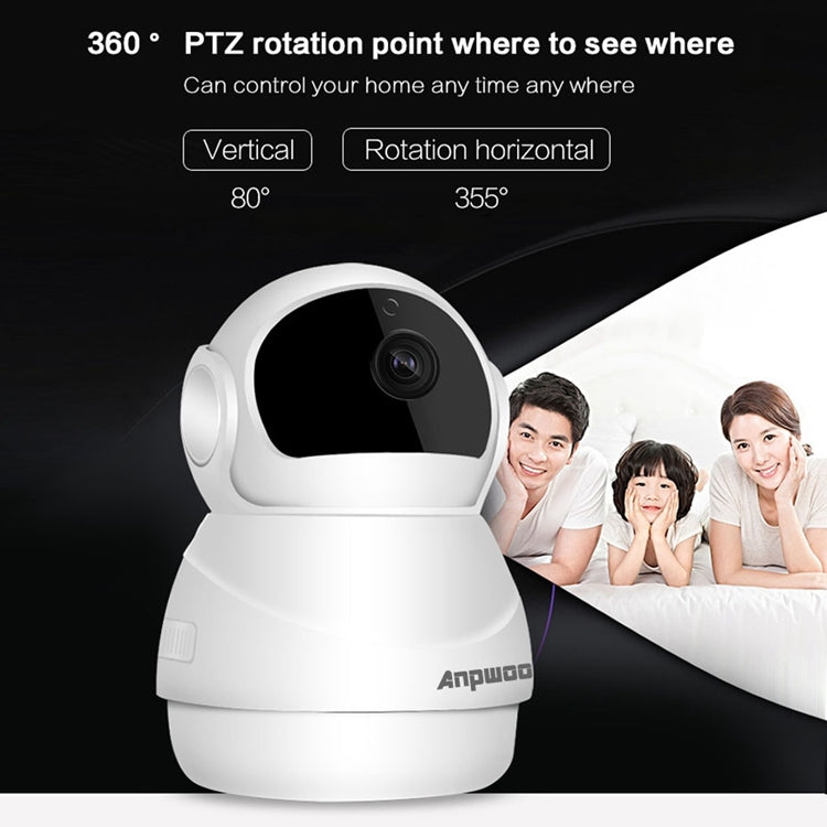 Anpwoo Warrior GM8135+SC2145 1080P HD WiFi IP Camera, Support Motion Detection & Infrared Night Vision & TF Card(Max 128GB)