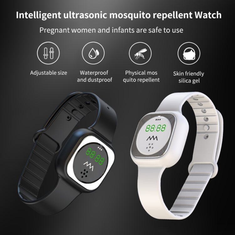 F9 Outdoor Silica Gel Mosquito Repellent Wristband with Clock My Store