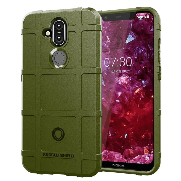 Shockproof Protector Cover Full Coverage Silicone Case for Nokia 8.1 / X7