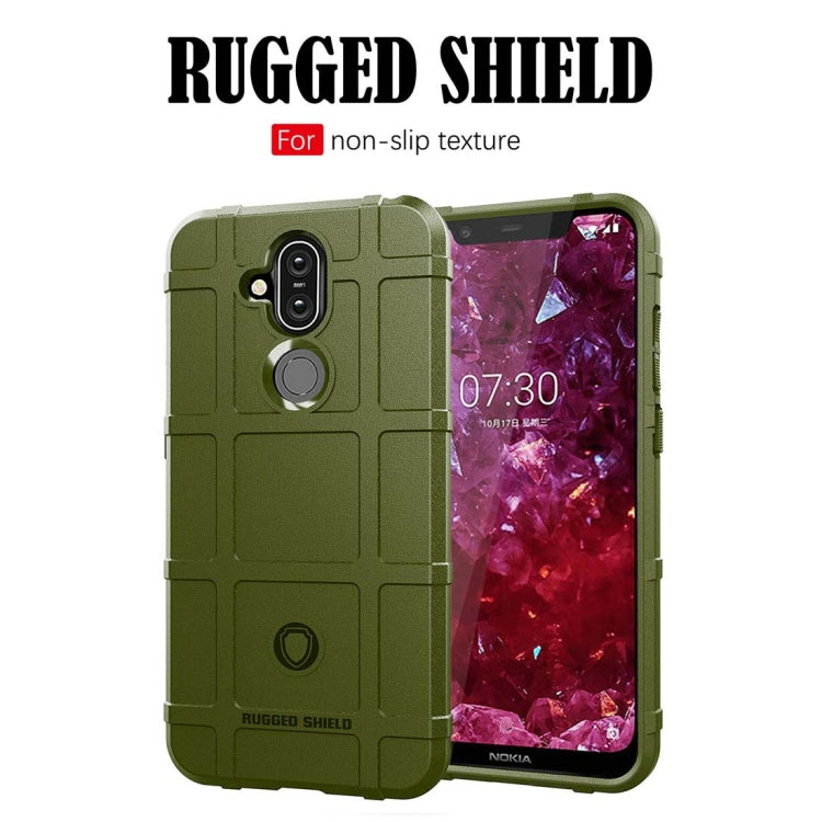 Shockproof Protector Cover Full Coverage Silicone Case for Nokia 8.1 / X7