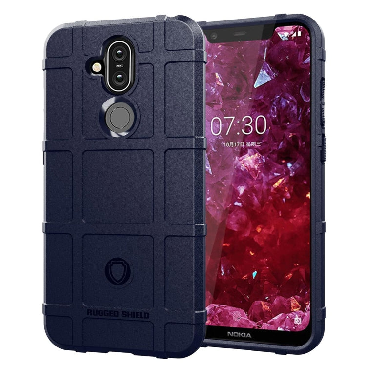 Shockproof Protector Cover Full Coverage Silicone Case for Nokia 8.1 / X7